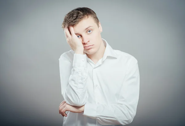 Upset young man — Stock Photo, Image