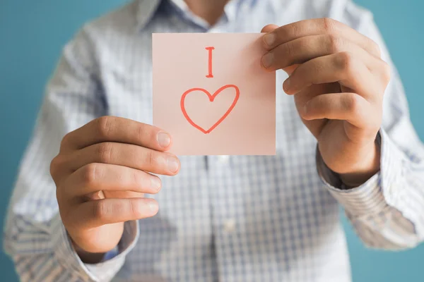 Adoro scrivere su carta. — Foto Stock