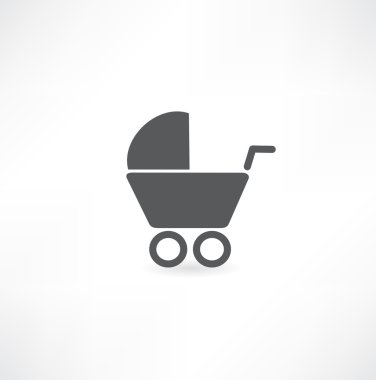 çocuk arabası simgesi