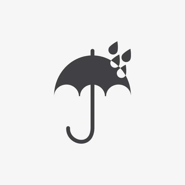 孤立在白色的伞 — 图库矢量图片