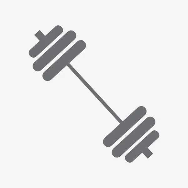 Dumbbell weights — Stock Vector