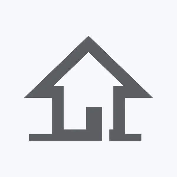 Mały dom ikona — Wektor stockowy