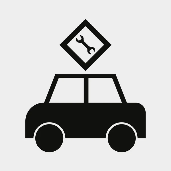 Icon voor personenauto 's — Stockvector