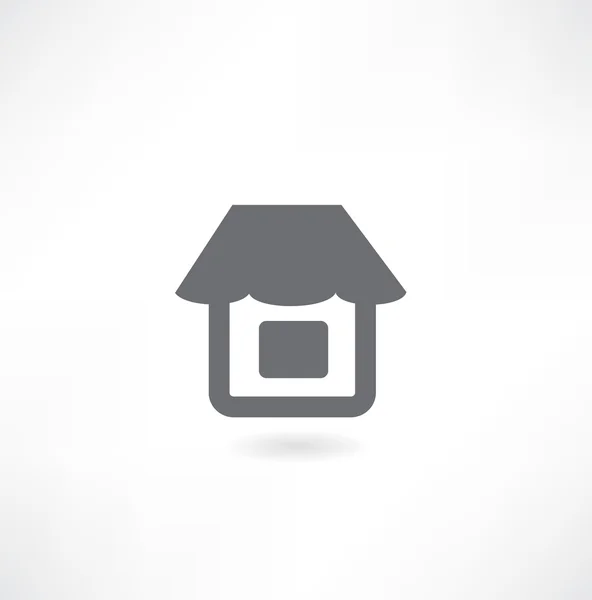 Small house icon — Stock Vector