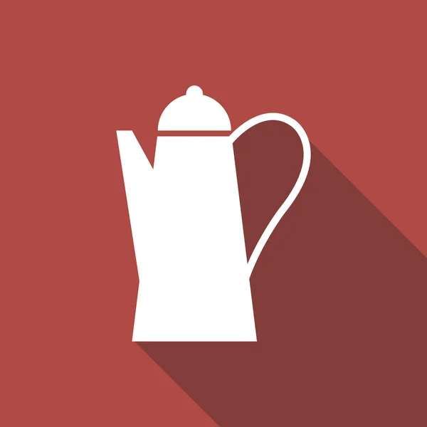 Icône Cafetière — Image vectorielle