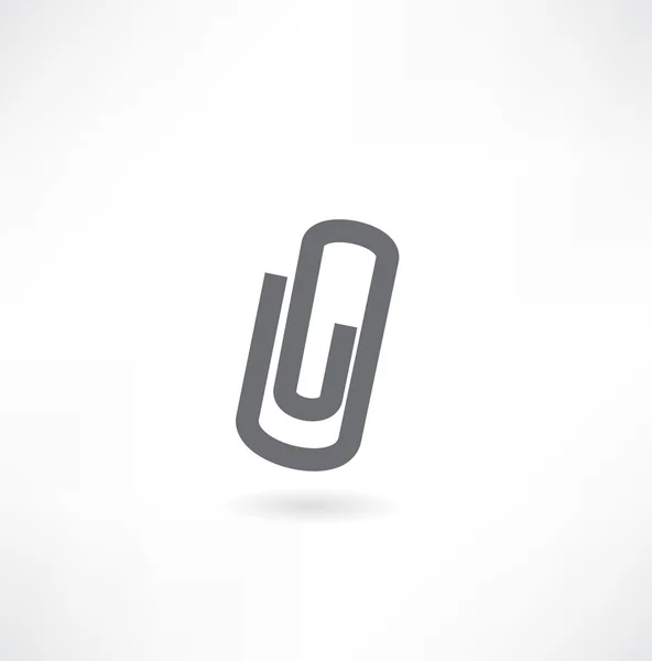 Icono de clip — Vector de stock