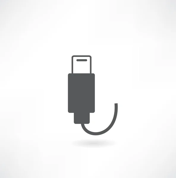 USB Flash sürücü simgesi — Stok Vektör