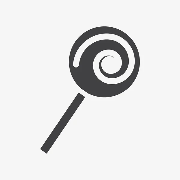 Lollipop-ikonen — Stock vektor