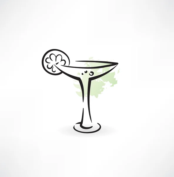 Cocktail-Symbol — Stockvektor