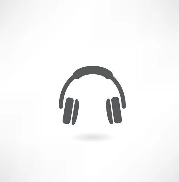 Icono de auriculares — Vector de stock