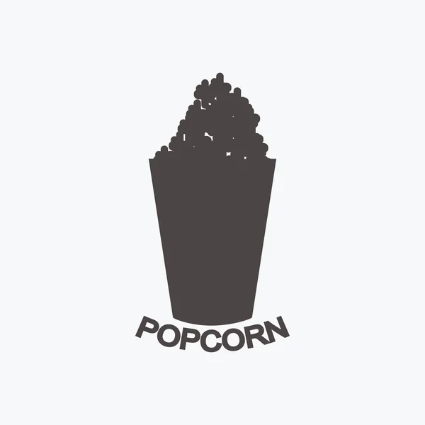 Icono de palomitas — Vector de stock