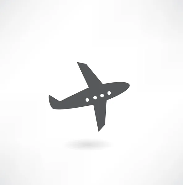 Flygplansikoner — Stock vektor