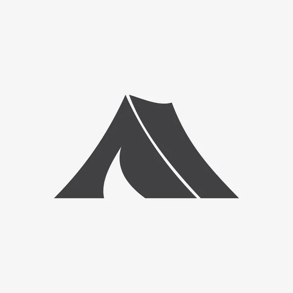Tent pictogram — Stockvector