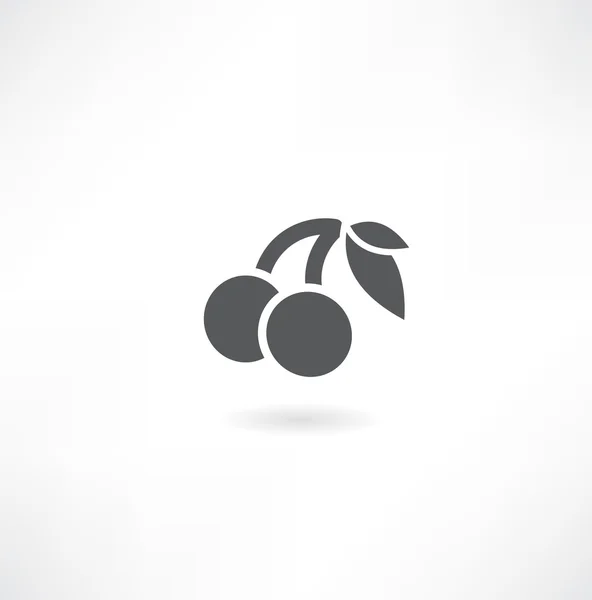 Cherry pictogram — Stockvector