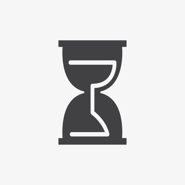 Ikona pískových hodin — Stockový vektor