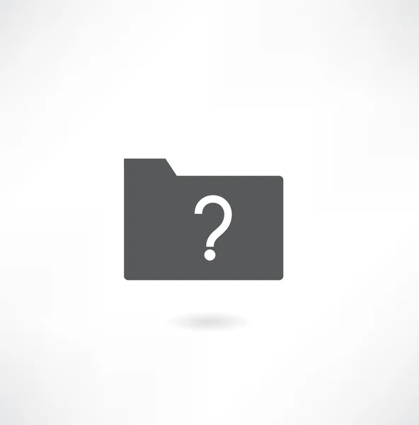 Search folder icon — Stock Vector