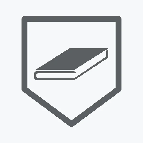 Ikona knihy — Stockový vektor