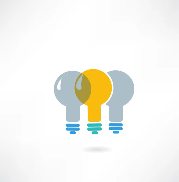 Light bulbs — Stockvector