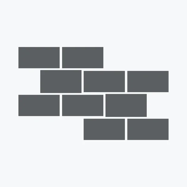 Brick wall — Stock Vector