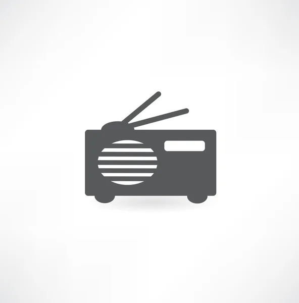 Icono de radio — Vector de stock