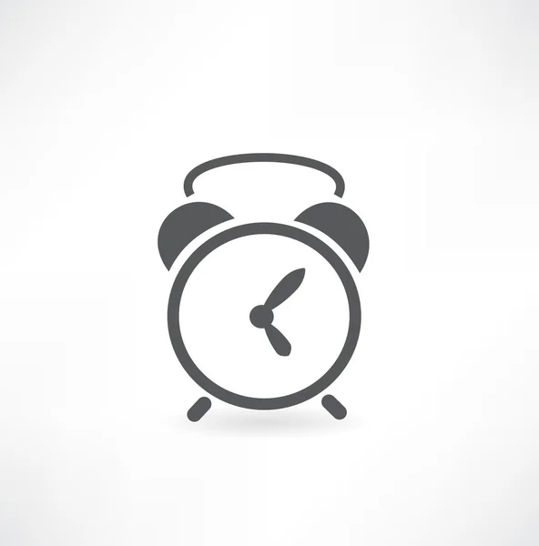 Reloj icono de alarma — Vector de stock