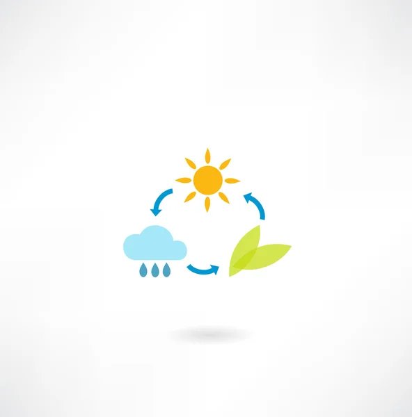 Icono del medio ambiente — Vector de stock