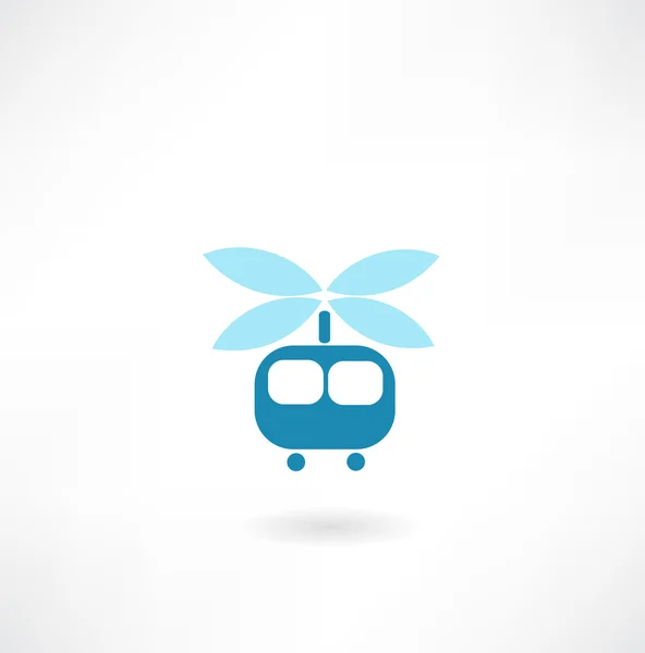 Helicopter icon — Stock Vector