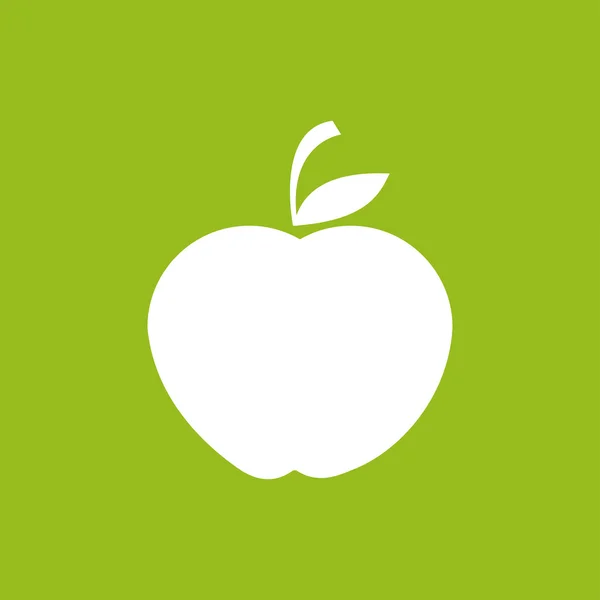 ไอคอนแอปเปิ้ล — ภาพเวกเตอร์สต็อก
