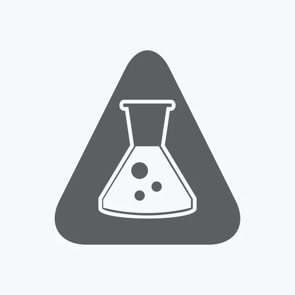 Symbole der chemischen Reagenzgläser — Stockvektor