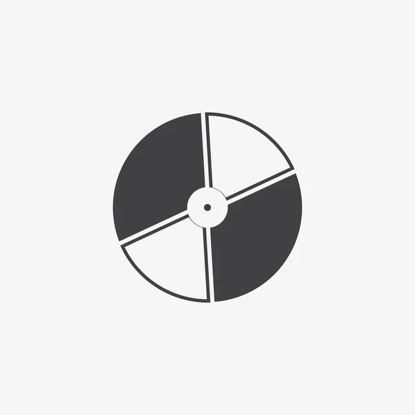 Vinylplaat — Stockvector