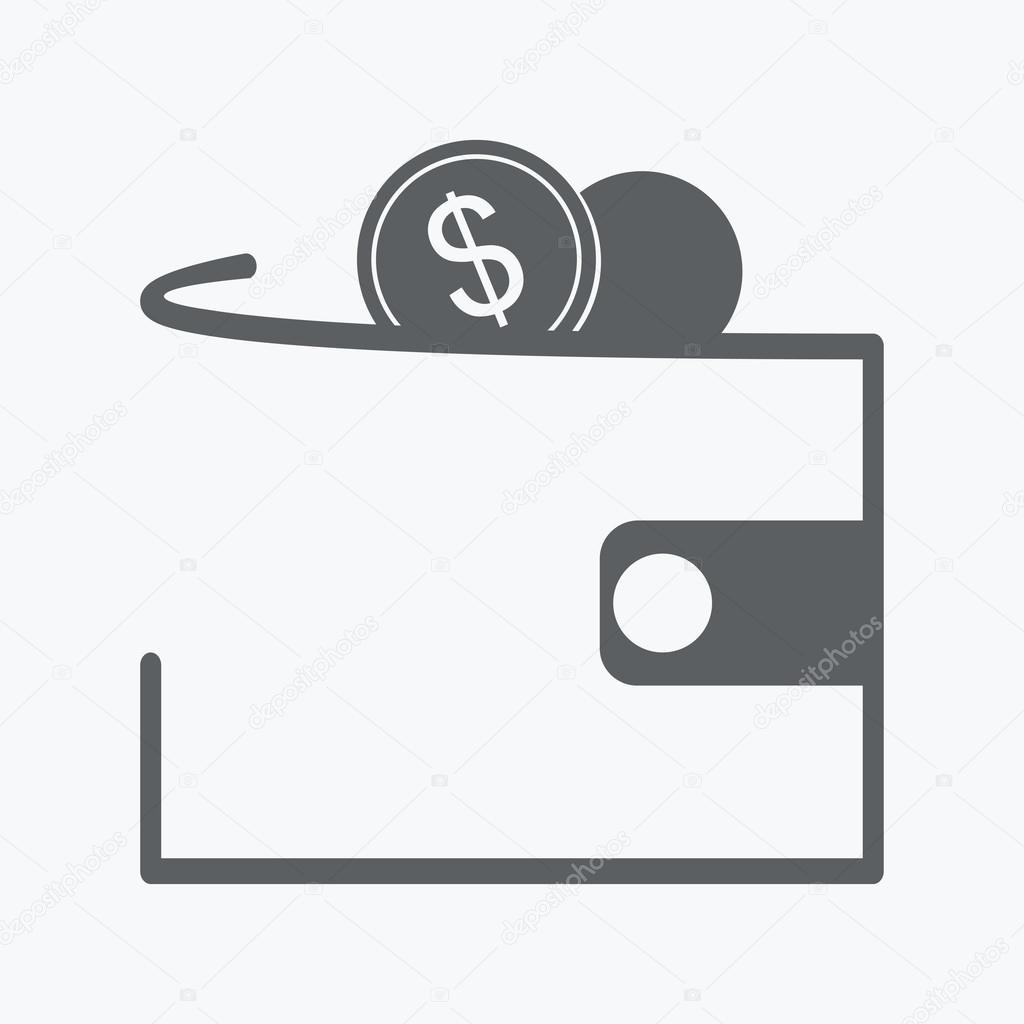 Money purse icon — Stock Vector © file404 51957501