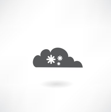 kar taneleri ile bulut