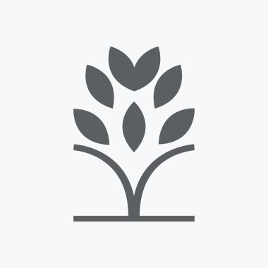 soyut ağaç simgesi