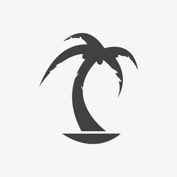 Icona della palma — Vettoriale Stock