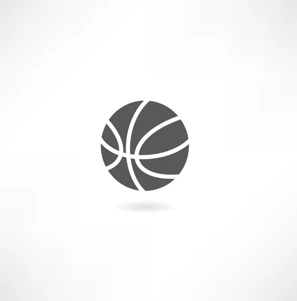 Ícone de basquete — Vetor de Stock