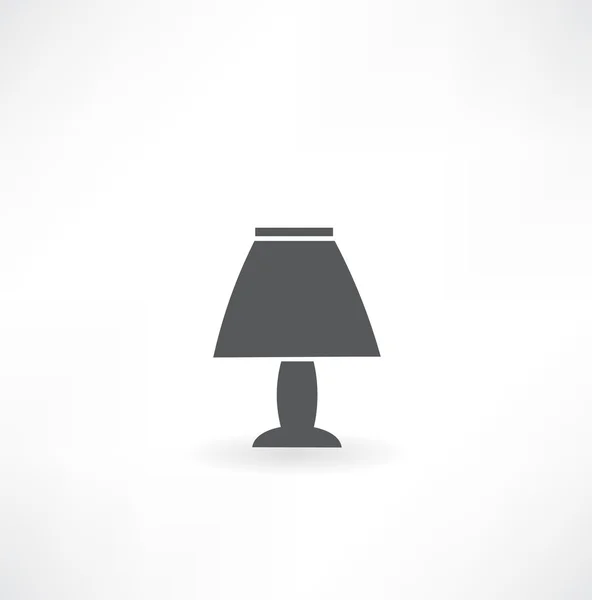 Lampe de table — Image vectorielle