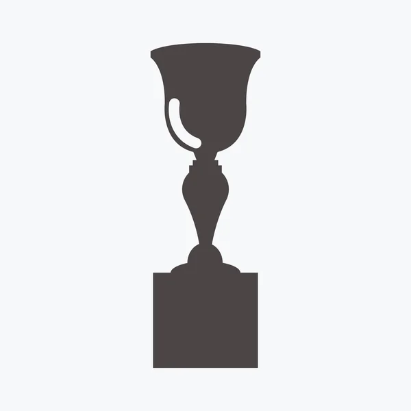 Icono ganador de copa — Vector de stock