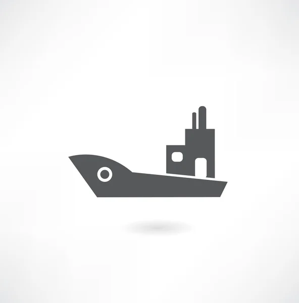Icône bateau — Image vectorielle
