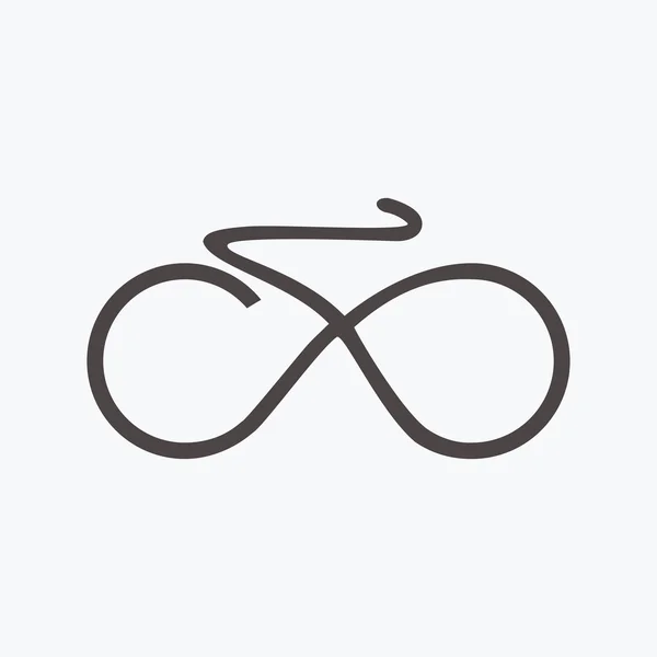 Icono de bicicleta — Vector de stock