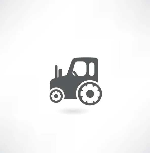 Icône tracteur — Image vectorielle