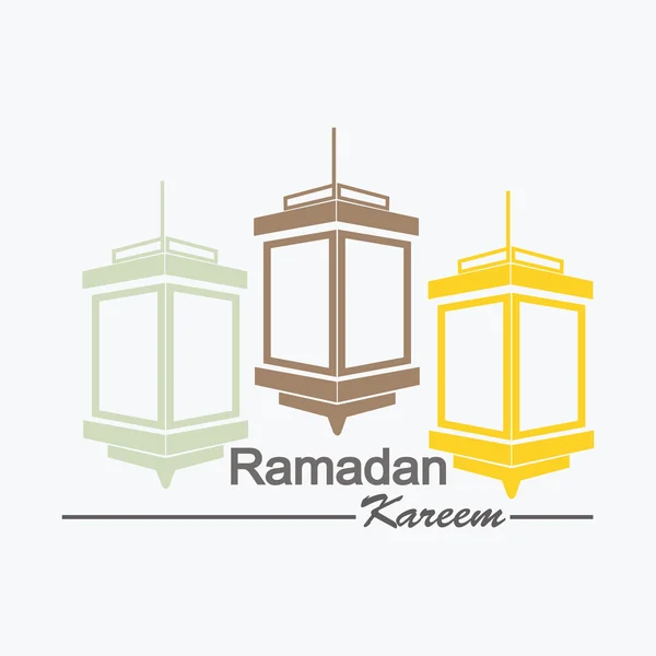 Ozdobny ramadan latarnia — Wektor stockowy