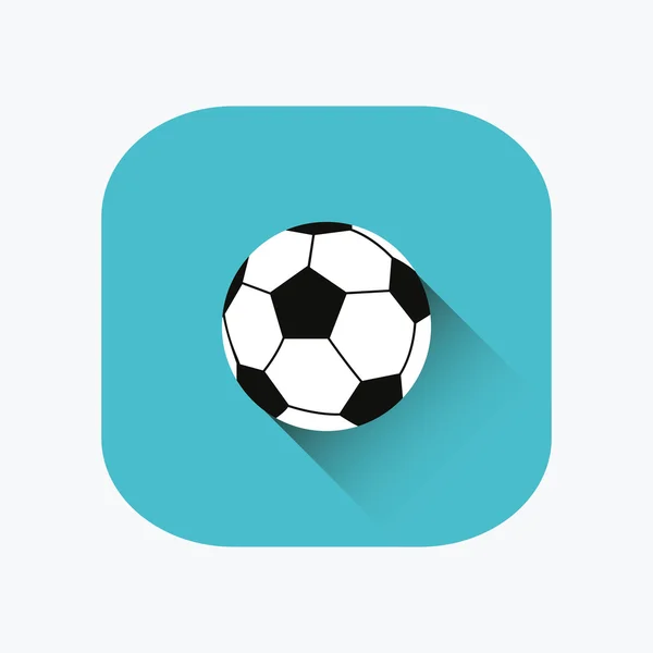 Icono de fútbol — Archivo Imágenes Vectoriales