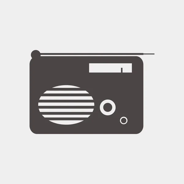 Icono de radio — Archivo Imágenes Vectoriales