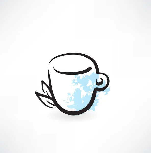 Cup pictogram — Stockvector