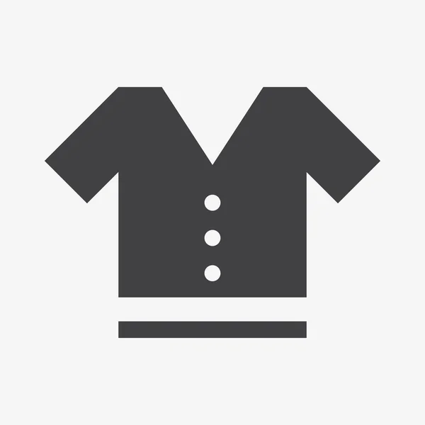T-shirt ikon — Stock vektor