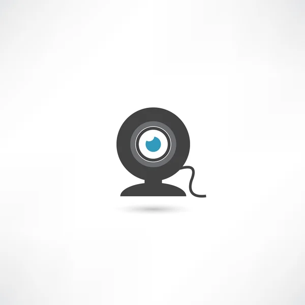 Webcam-Symbol — Stockvektor