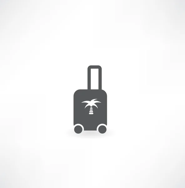 यात्रा सूटकेस — स्टॉक वेक्टर