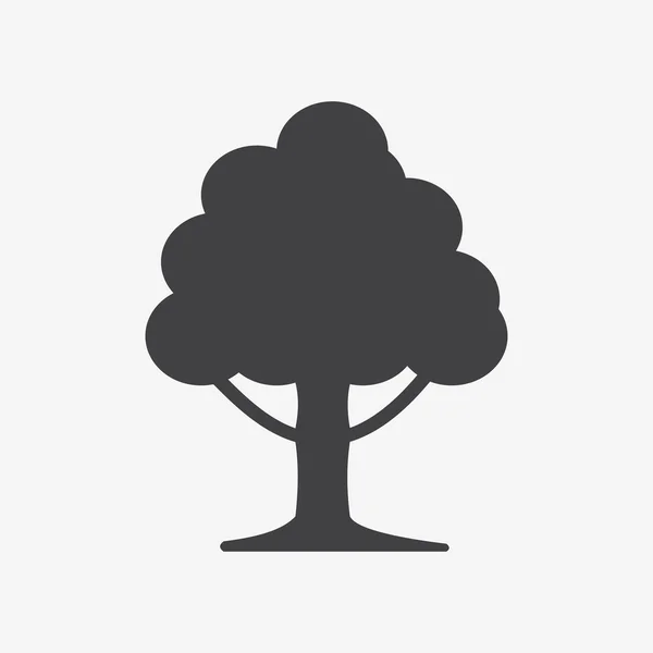 Ícone de árvore — Vetor de Stock