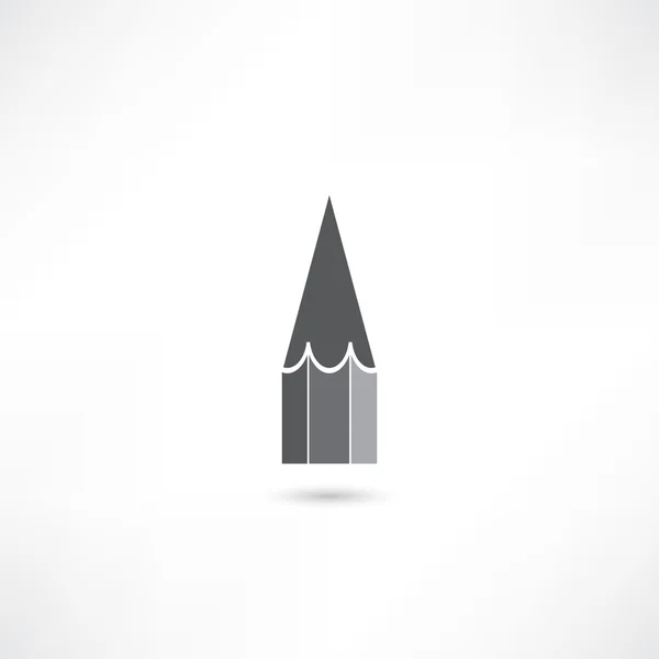 Icona a matita — Vettoriale Stock