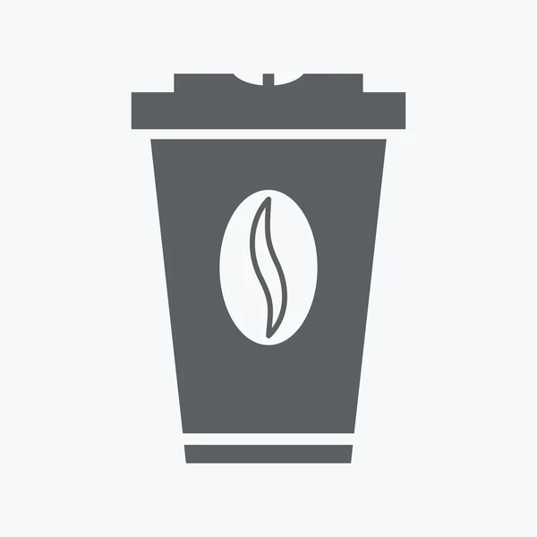 Copo com café — Vetor de Stock